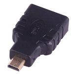 محول Micro HDMI ذكر إلى HDMI أنثى (مطلي بالذهب)، Micro HDMI ذكر إلى HDMI أنثى