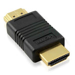 محول HDMI ذكر 19 دبوس إلى HDMI ذكر 19 دبوس مطلي بالذهب، يدعم تلفاز HD / إكس بوكس 360 / بلاي ستيشن 3 وغيرها