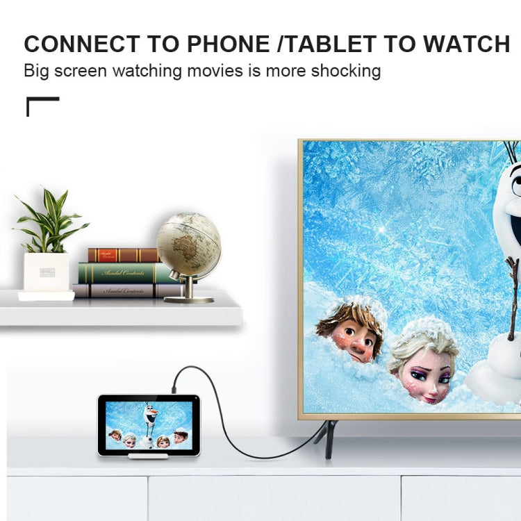 كابل Micro HDMI ذكر مطلي بالذهب 3D 1080P بطول 1.8 متر إلى HDMI ذكر للأجهزة المحمولة والكاميرات وجوبرو، Micro HDMI مطلي بالذهب، الطول: 1.8 متر