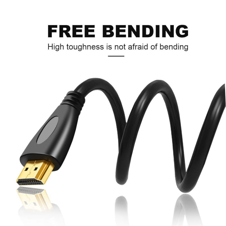 كابل Micro HDMI ذكر مطلي بالذهب 3D 1080P بطول 1 متر إلى HDMI ذكر للأجهزة المحمولة والكاميرات وجوبرو، Micro HDMI مطلي بالذهب، الطول: 1 متر