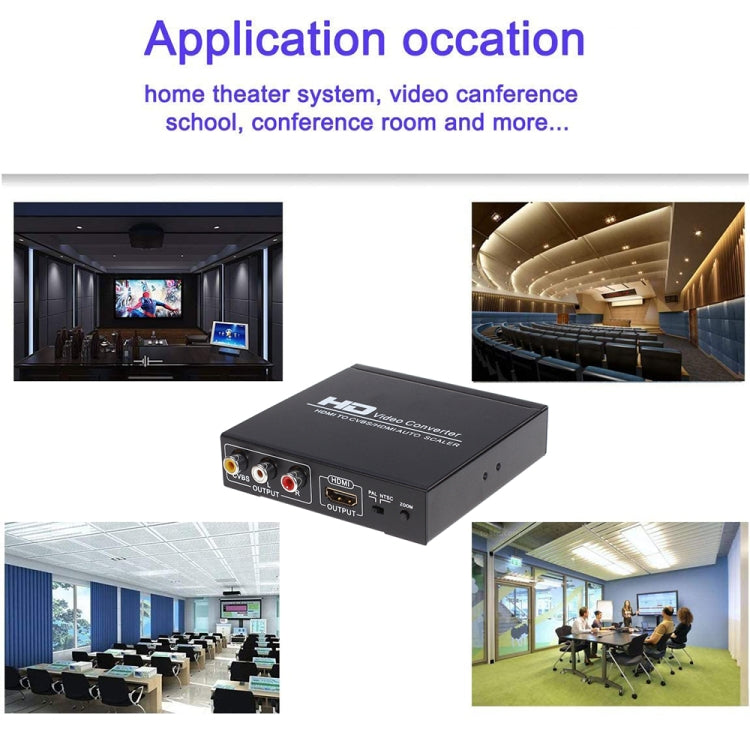 محول فيديو NK-10II من HDMI إلى HDMI/CVBS/AV، HDMI إلى HDMI/CVBS/AV