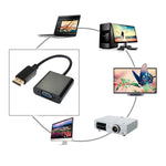 محول DisplayPort ذكر إلى VGA أنثى