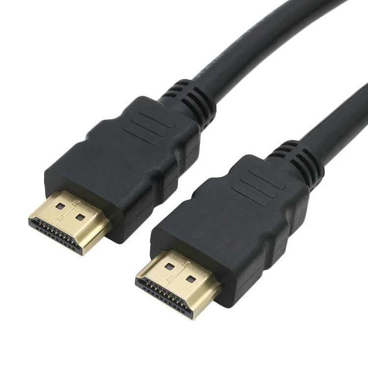كابل HDMI مطلي بالذهب بطول 1.5 متر إلى HDMI 19 دبوس، الإصدار 1.4، يدعم 3D / تلفاز HD / XBOX 360 / PS3 / جهاز عرض / مشغل DVD، الطول: 1.5 متر