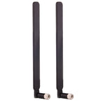2 PCS B593 5dBi SMA Male 4G LTE Router Antenna, B593 5dBi Antenna White, B593 5dBi Antenna Black
