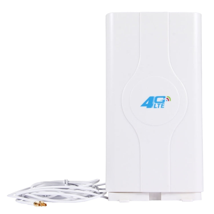 هوائي داخلي LF-ANT4G01 88dBi 4G LTE MIMO مع 2 كابل توصيل بطول 2 متر، منفذ TS-9، منفذ TS-9