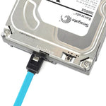 كابل بيانات HDD ساتا 3.0 أنثى 7 دبابيس إلى ساتا 3.0 أنثى 7 دبابيس، الطول: 50 سم
