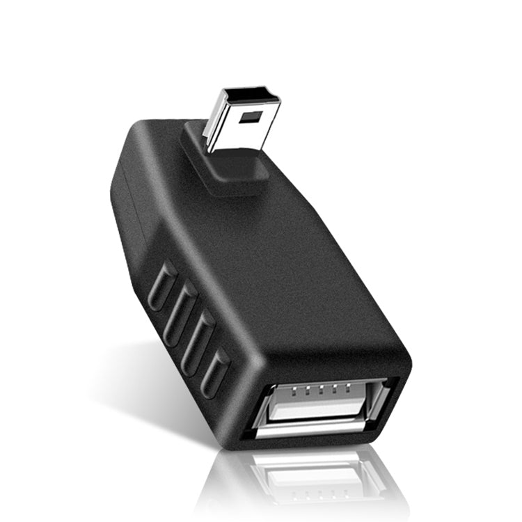 محول USB صغير ذكر بزاوية 90 درجة إلى USB 2.0 AF، بزاوية 90 درجة للأعلى، بزاوية 90 درجة للأسفل