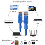 Cat5e Network Cable, Length: 1m, 1m Blue