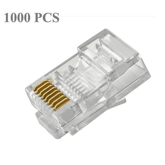 1000 قطعة موصل RJ45 موحد، جودة عادية، 1000 قطعة