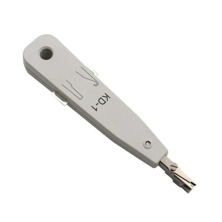 أداة تثقيب متعددة لشبكة RJ45 / RJ12 / RJ11 ومقبس هاتف BT (أبيض)