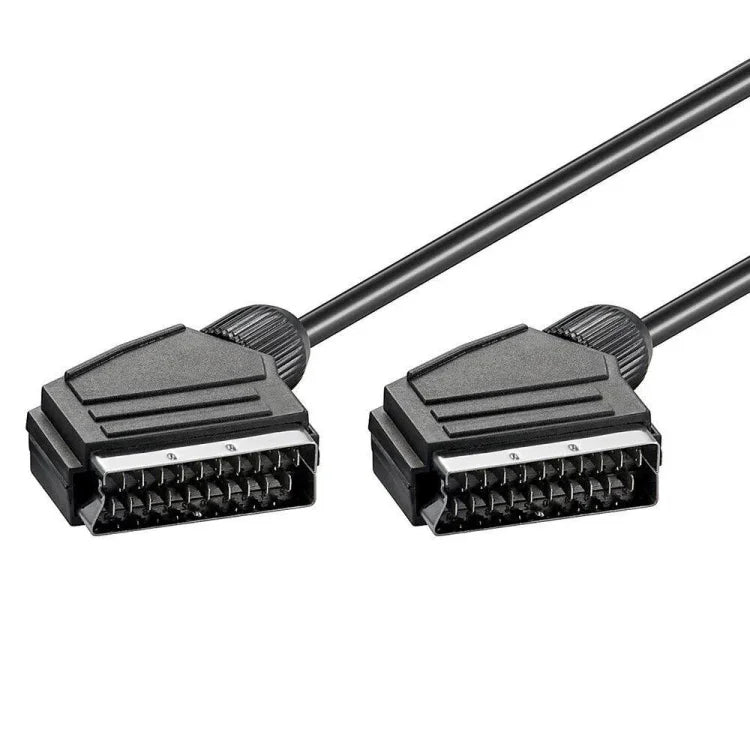 كابل محول 20 دبوس SCART إلى SCART لأجهزة DVD/HDTV/AV/TV، طول الكابل: 1.5م، 1.5م