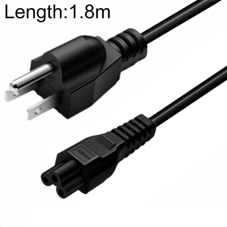 كابل طاقة لابتوب أمريكي بثلاثة دبابيس، طول الكابل: 1.5 متر، قابس أمريكي، الطول: 1.5 متر