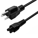 3 Prong Style US Notebook Power Cord, Cable Length: 1.5m, US Plug, Length:1.5m