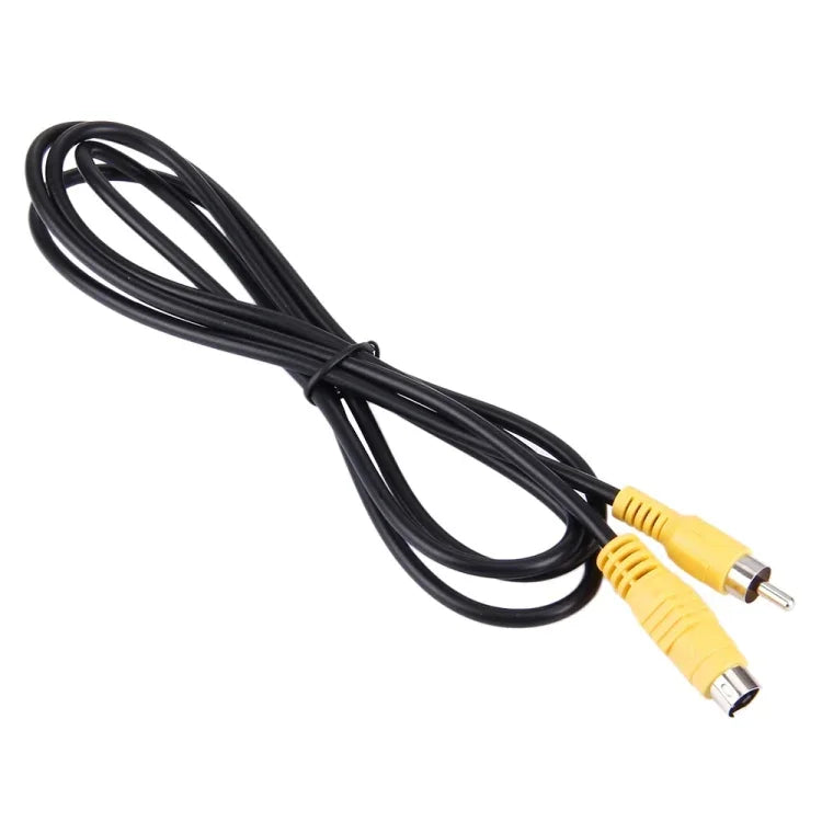 كابل محول 1.5م 4 دبابيس S-VIDEO من التلفاز إلى RCA AV، S-Video إلى AV RCA ذكر