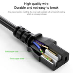 EU Power Cord, Cable Length: 1.2m, 1.2m