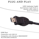 كابل محول تسجيل صوتي لوصلة جيتار وباس بواجهة USB للكمبيوتر، كابل تسجيل وصلة جيتار وباس