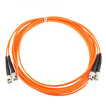 ST-ST Dual-Core Multi Mode Fiber Optic Jumper, Dual-Core Multi Mode