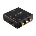 محول فيديو HDV-M610 صغير الحجم بدقة Full HD 1080P من HDMI إلى AV/CVBS، HDMI إلى AV/CVBS (صغير)