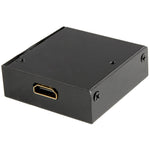 صندوق مقياس HDMI Mini VGA إلى HDMI بدقة HD 1080P مع محول صوت وفيديو رقمي للكمبيوتر / التلفاز عالي الدقة، HD 1080P