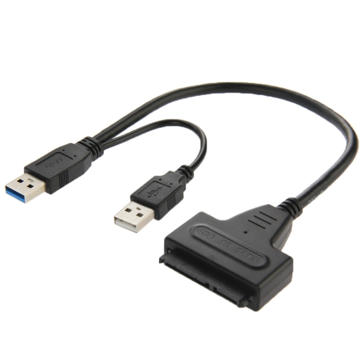 كابل USB 2.0 / USB 3.0 إلى SATA مع صندوق حماية لمحرك الأقراص الصلبة 2.5 بوصة، يدعم سرعة حتى 4 تيرابايت، USB 3.0 إلى SATA مع USB (B)
