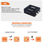 محول فيديو صغير VK-126 بدقة HD من HDMI إلى AV/CVBS، HDMI إلى AV/CVBS