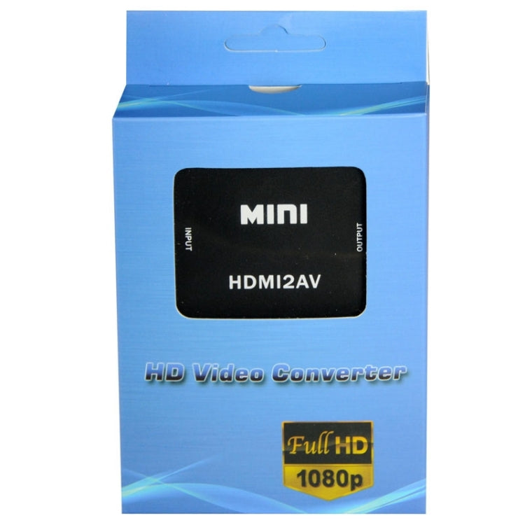 محول فيديو صغير VK-126 بدقة HD من HDMI إلى AV/CVBS، HDMI إلى AV/CVBS