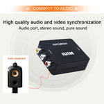 محول فيديو صغير VK-126 بدقة HD من HDMI إلى AV/CVBS، HDMI إلى AV/CVBS