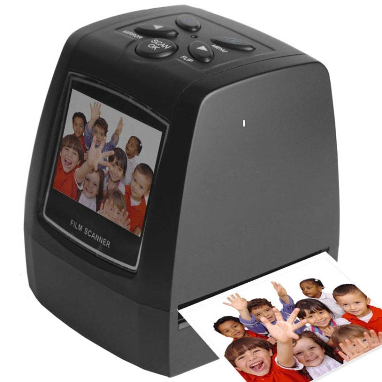 ماسح أفلام EC718 USB 2.0 بدقة 5 ميجابكسل بشاشة TFT LCD بحجم 2.36 بوصة، يدعم بطاقة SD، EC718