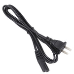High Quality 2 Prong Style US Notebook AC Power Cord, Length: 1.5m, 2 Prong Style US Plug, Length: 1.5m