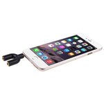 3.5mm Stereo Male to Dual 3.5mm Stereo Female Splitter Adapter