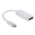 كابل محول USB-C / Type-C 3.1 إلى Display لماك بوك 12 بوصة، كروم بوك بيكسل 2015، تابلت نوكيا N1، الطول: حوالي 10 سم، Type-C 3.1