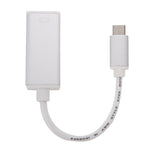 كابل محول USB-C / Type-C 3.1 إلى Display لماك بوك 12 بوصة، كروم بوك بيكسل 2015، تابلت نوكيا N1، الطول: حوالي 10 سم، Type-C 3.1
