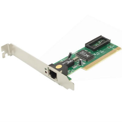 بطاقة شبكة إيثرنت PCI بسرعة 10/100M RJ45، شريحة: 8139C، RJ45