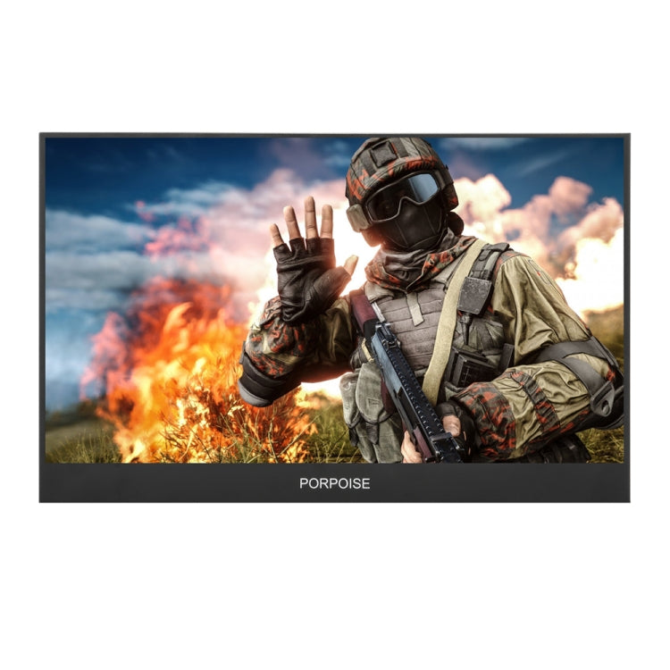 شاشة LED محمولة مقاس 15.6 بوصة بدقة 1080P تدعم HDR، 15.6 بوصة 1080P