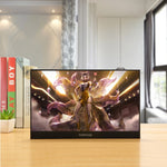 شاشة LED محمولة مقاس 15.6 بوصة بدقة 1080P تدعم HDR، 15.6 بوصة 1080P