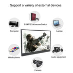 شاشة LED محمولة مقاس 15.6 بوصة بدقة 1080P تدعم HDR، 15.6 بوصة 1080P