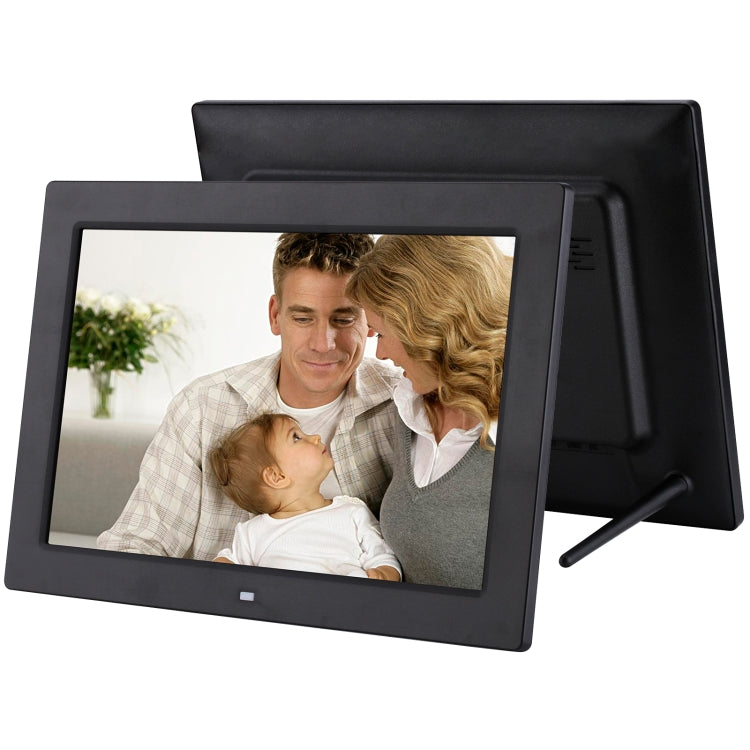 إطار صور رقمي مقاس 12.1 بوصة مع حامل وجهاز تحكم عن بعد، برنامج Allwinner F16، يدعم SD / MMC / USB فلاش ديسك، 12.1 بوصة