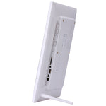 إطار صور رقمي مقاس 12.1 بوصة مع حامل وجهاز تحكم عن بعد، برنامج Allwinner F16، يدعم SD / MMC / USB فلاش ديسك، 12.1 بوصة