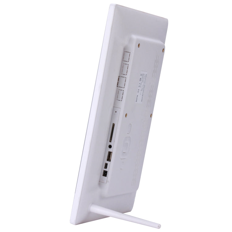 إطار صور رقمي مقاس 12.1 بوصة مع حامل وجهاز تحكم عن بعد، برنامج Allwinner F16، يدعم SD / MMC / USB فلاش ديسك، 12.1 بوصة
