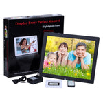 إطار صور رقمي بشاشة LED عالية الدقة مقاس 15 بوصة مع حامل وجهاز تحكم عن بعد، Allwinner، منبه / MP3 / MP4 / مشغل أفلام، 15 بوصة Allwinner