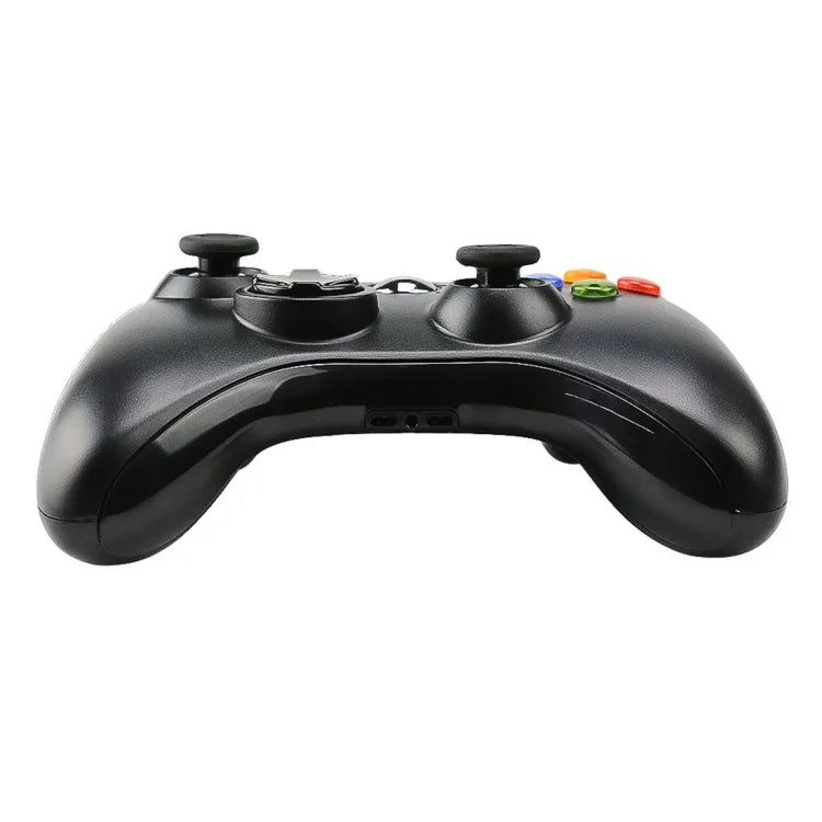 يد تحكم سلكية USB 2.0 لجهاز XBOX360، توصيل وتشغيل، طول الكابل: 2.5 م، لـ XBOX360، لـ XBOX360 (أسود)