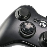 يد تحكم سلكية USB 2.0 لجهاز XBOX360، توصيل وتشغيل، طول الكابل: 2.5 م، لـ XBOX360، لـ XBOX360 (أسود)