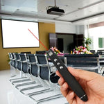 PP-1000 Multimedia Presentation Remote PowerPoint Clicker 2.4GHz RF Laser Pointer with USB Receiver