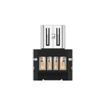قارئ ذاكرة USB صغير على نمط أندرويد مع منفذ Micro USB OTG