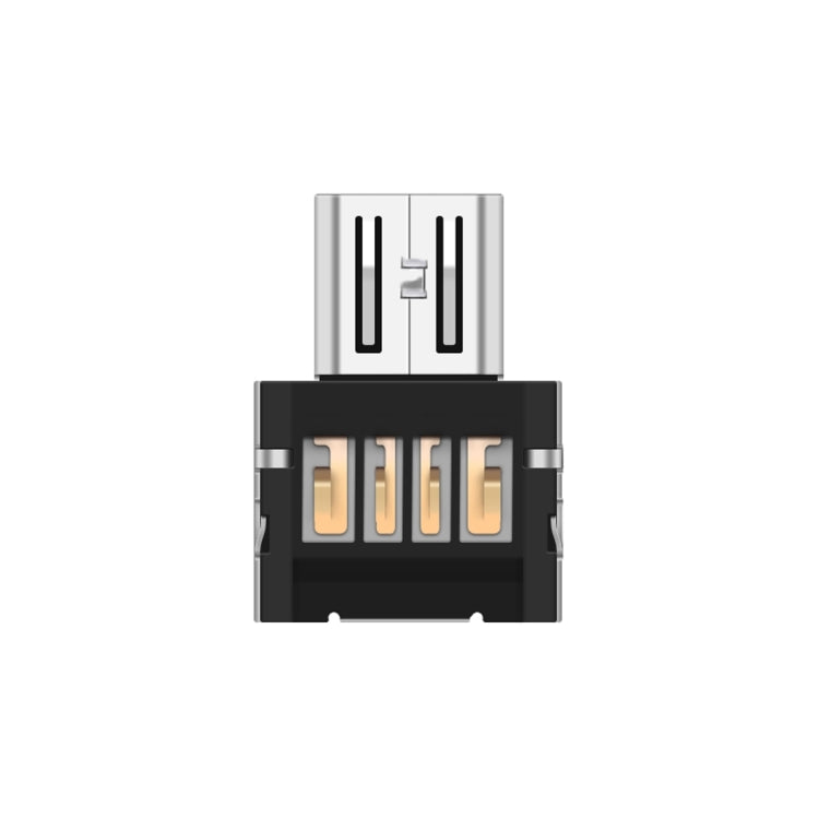 قارئ ذاكرة USB صغير على نمط أندرويد مع منفذ Micro USB OTG