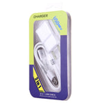 كابل مزامنة USB صغير 5 دبابيس + شاحن سفر بقابس الولايات المتحدة