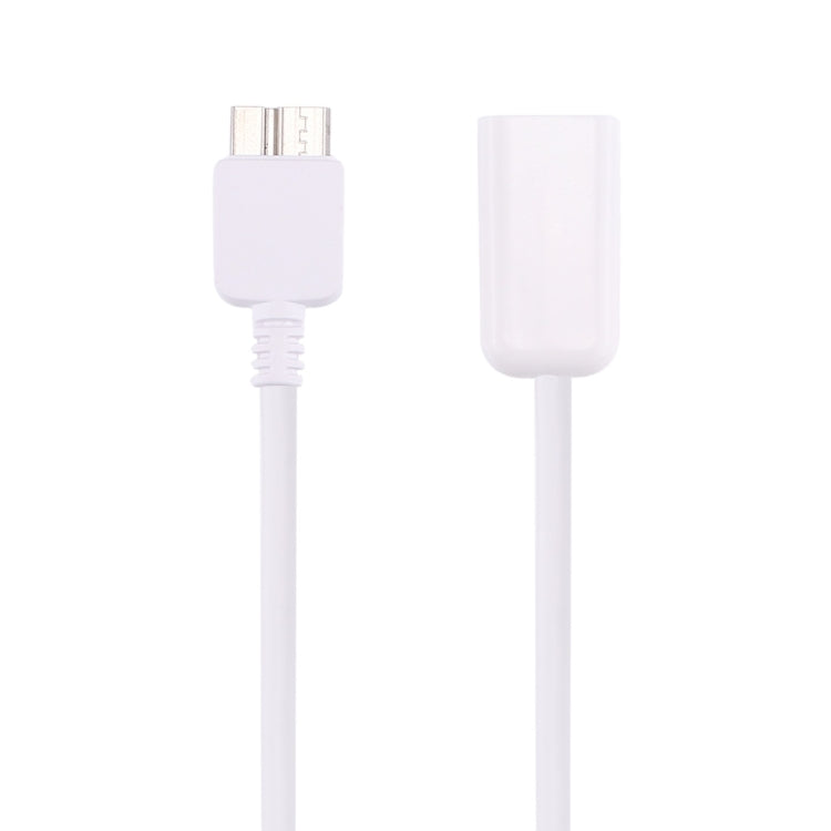 كابل محول OTG بطول 21 سم من Micro USB 3.0 ذكر إلى USB 2.0 أنثى
