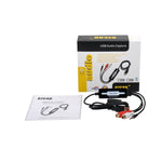 إزكاب216 USB لالتقاط الصوت، تنسيق التسجيل: Wave / MP3