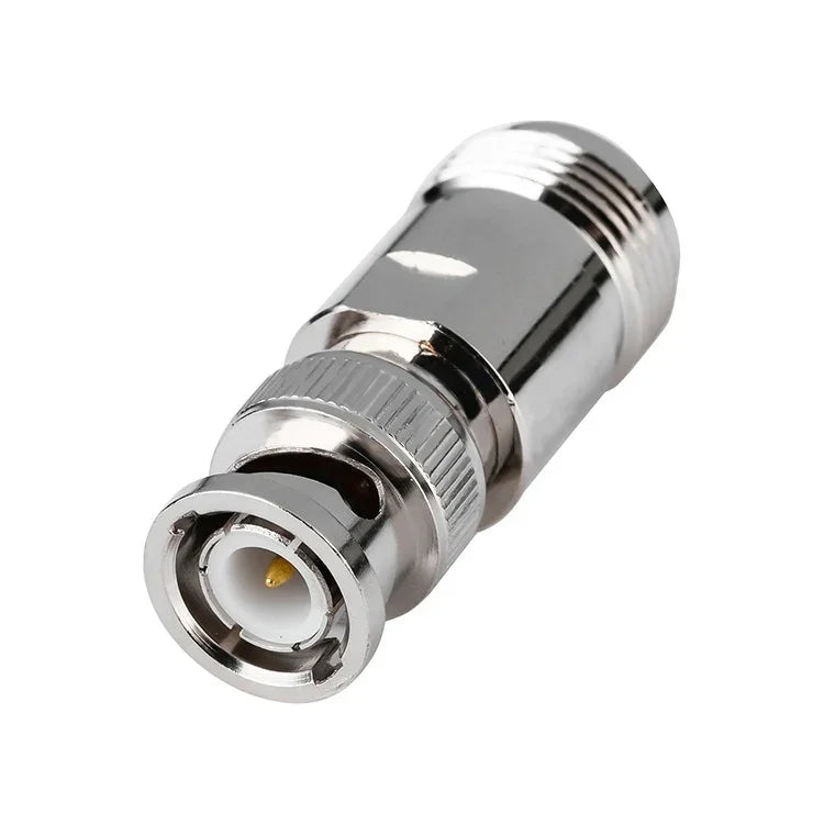 موصل UG-255/U مطلي بالنيكل من BNC إلى UHF، من BNC إلى UHF