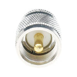محول موصل ذكر UHF إلى أنثى Mini UHF RF كوكسيال، من ذكر UHF إلى أنثى Mini UHF